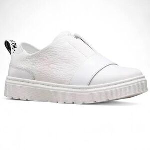 Dr. Martens Women's Lylah Slip-On White SZ US 9/EU 41